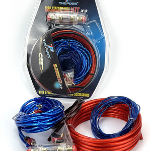 new arrival car audio amplifier wiring kits 10GA speaker cable for car subwoofer