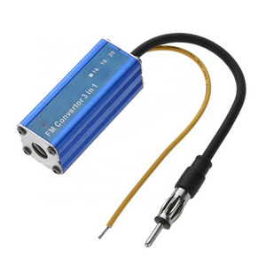 Universal 12V 3 in 1 Car Auto Stereo Antenna FM Radio Band Frequency Converter FM Band Expander Frequency Converter