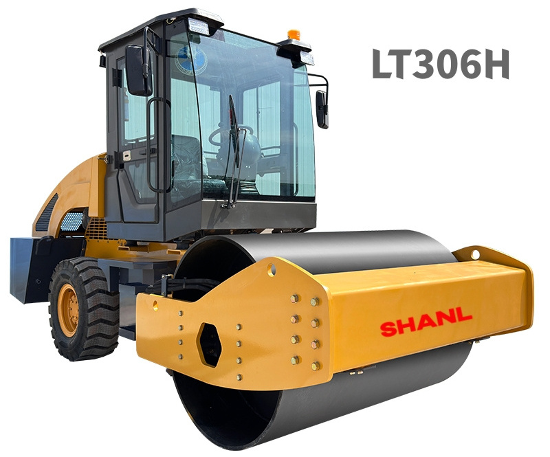 Earthwork Machinery Heavy Big Large Wheel Rubber Tire Vehicle Small Pneumatic Tyre Tyred 6T 8Ton Road Roller Price For Sale