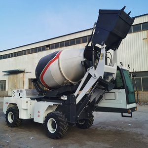 Cubic Meters Concrete Mixer Low Price Mini Truck 3 Concrete Pump Construction Site Movable Used Concrete Mixer with Pump Machine