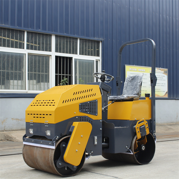 YZD1.3 hydraulic roller 1 ton double steel wheel vibration asphalt compacts small road construction roller