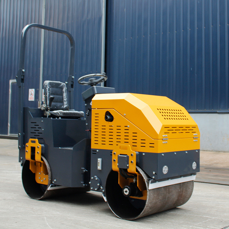 Driving 1 ton 2 ton 3 ton Vibratory Road Roller 1 Ton Mini Asphalt Road Roller Compactor  with Best Service and Low Price