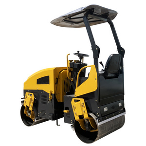 Popular Cheap Price Mini Roller Compactor Mini Compactador De Rodillos 2 Ton Road Roller For Sale