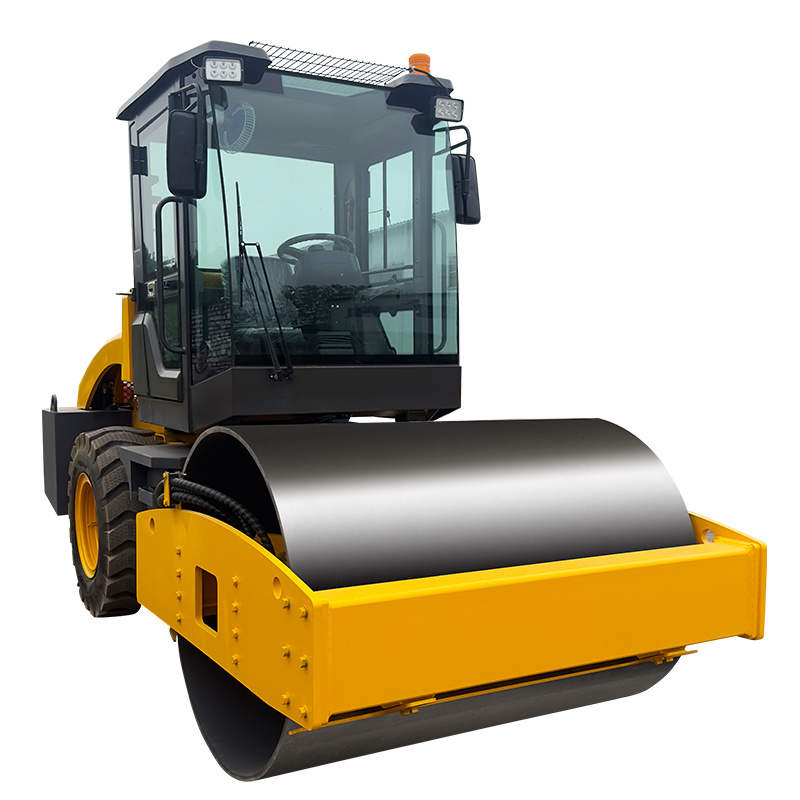 Hot Sale 6 Ton Road Roller For Sale 6 TON 5TON 4 TON Single Drum Road Compact Roller High Quality Road Roller Price