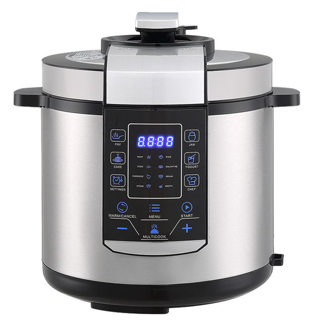 Luxury Stainless Steel inner pot 6 quart 6 litre all in 1 presto electric pressure cooker instant Rice Cooker