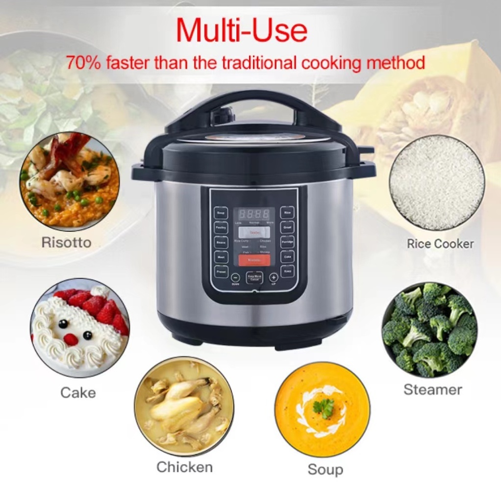 CE CB standard 10 litre 10 qt 14 in 1 electric pressure cooker for zuppa toscana and Dinners