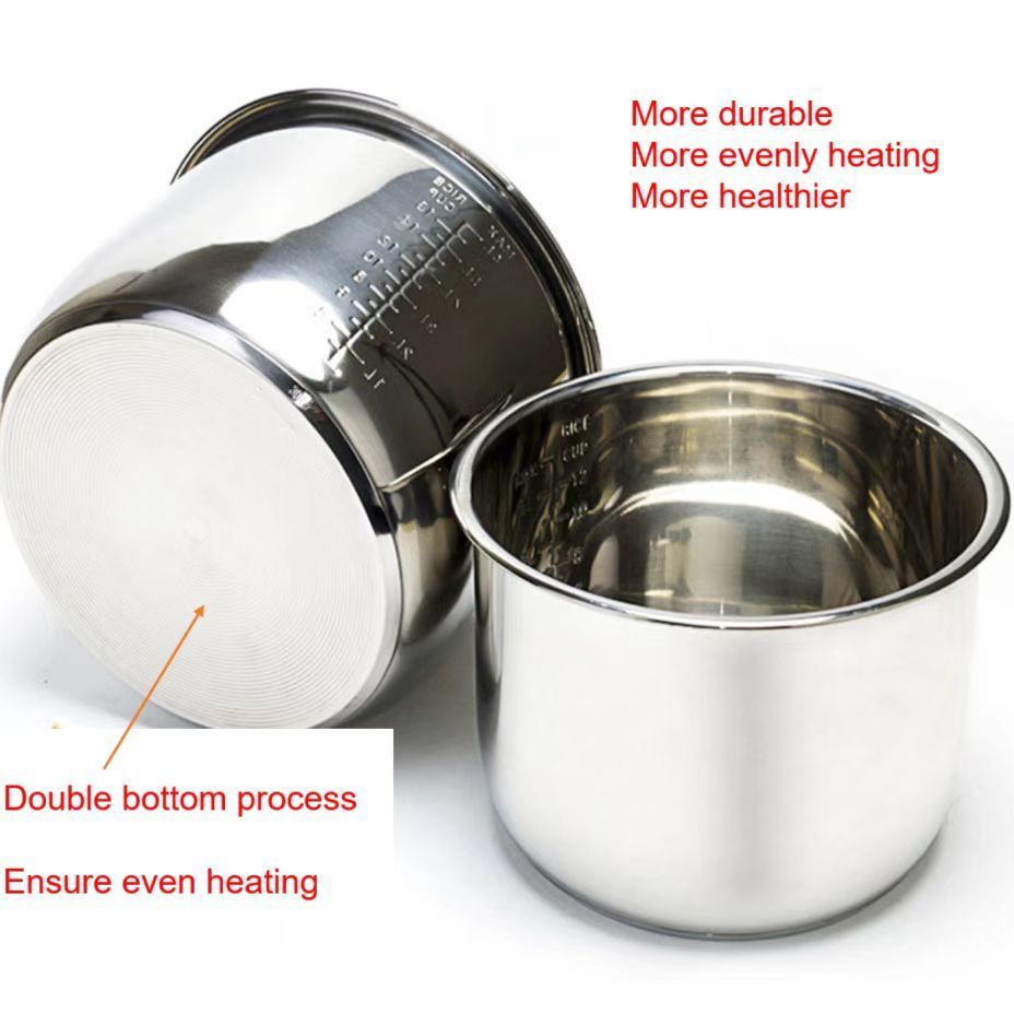 Luxury stainless steel inner pot 8ltr 9-in-1 instant plus Electric Pressure Cookers for Canner