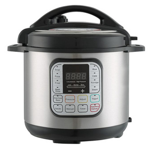 Ready to ship 6L 6 Qt 11-in-1 Stainless Steel Explosion-proof Electric Pressure Cooker for Frying