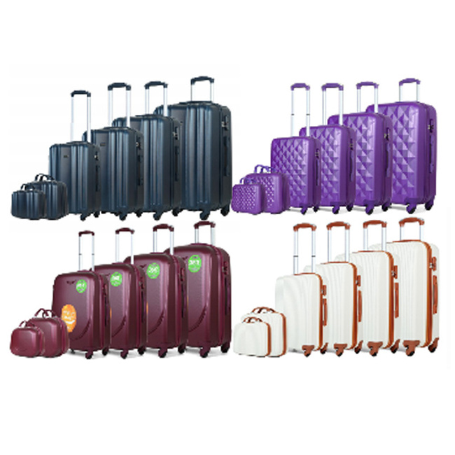 Good Price Complete Size Specifications Travelling Bags Hard Shell Luggage Six Pieces Suitcase Set