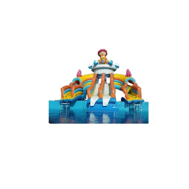 High Quality lake and sea beach water amusement park Large inflatable water park toys for adult and children