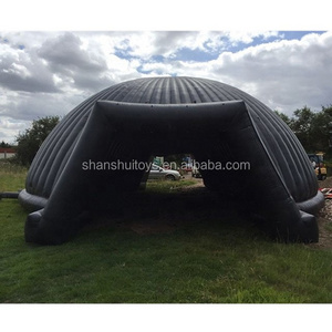 Customized waterproof inflatable garage, inflatable car garage tent, outdoor inflatable carport garage