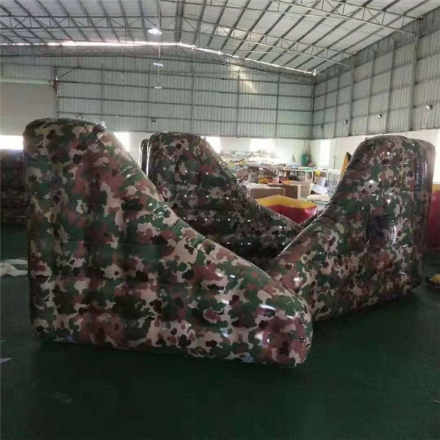 2023 high quality inflatable paintball wholesale, outdoor inflatable paintball bunker for sale