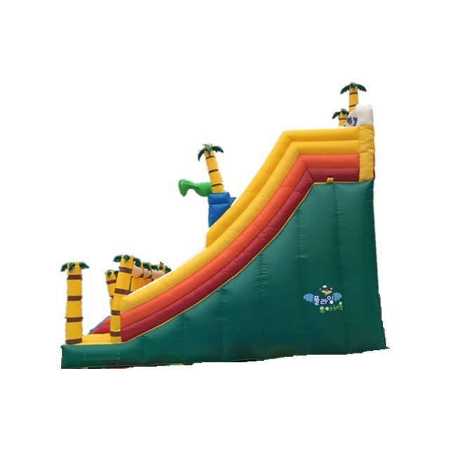 Top Quality inflatable slip and slide outdoor kids bounce house inflatable slide giant amusement park castle for sale