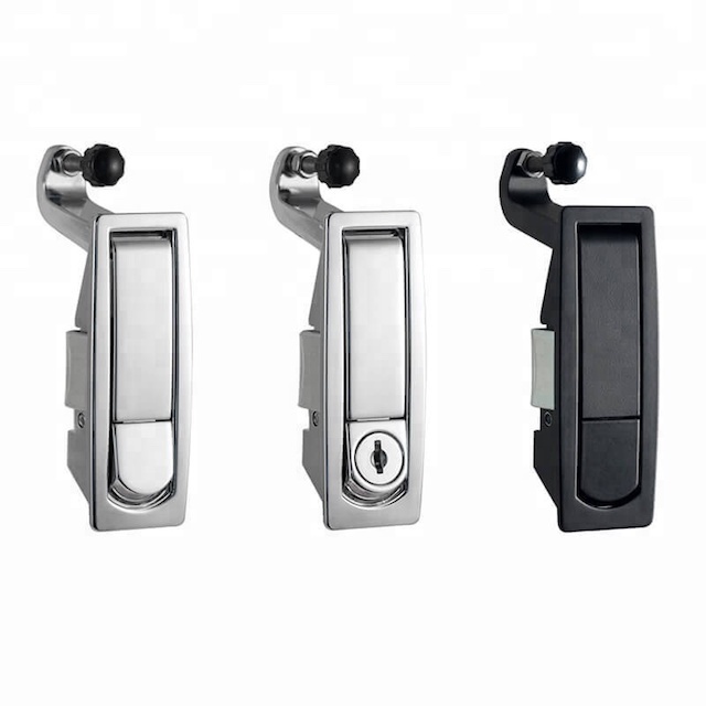 Compression Flush Latch Push Button Flat Lever Latch Lock