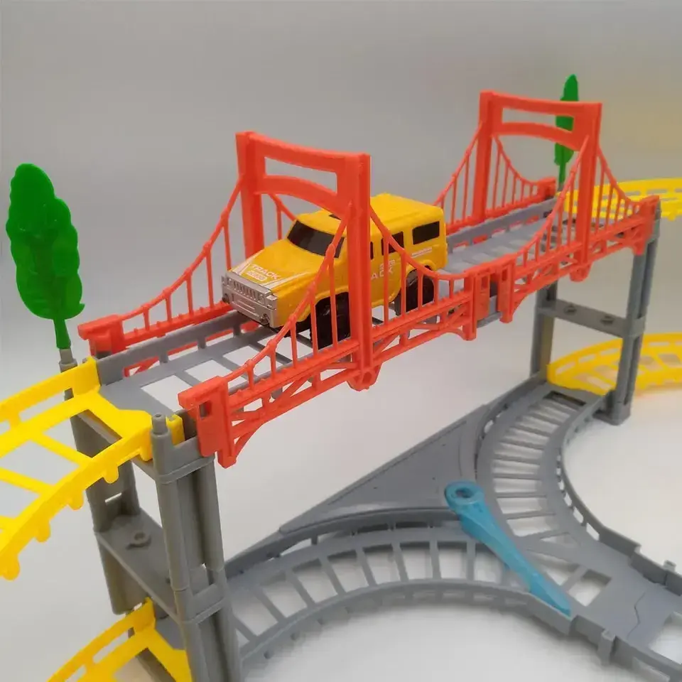 Hot selling engineering track toys construction car city track toy set