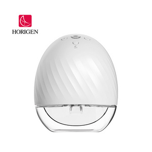 Horigen New Products Wireless Smart Portable Hands Free Silicone Breast Milk Pump Electric Wearable Breast Pump