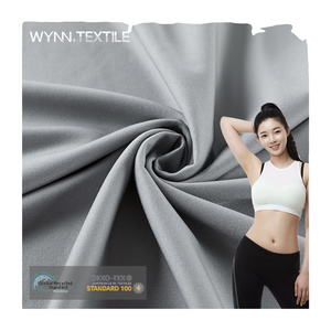 High elastic double-sided laminated nylon 64.9%/ Spandex 20.9% sports underwear fabric