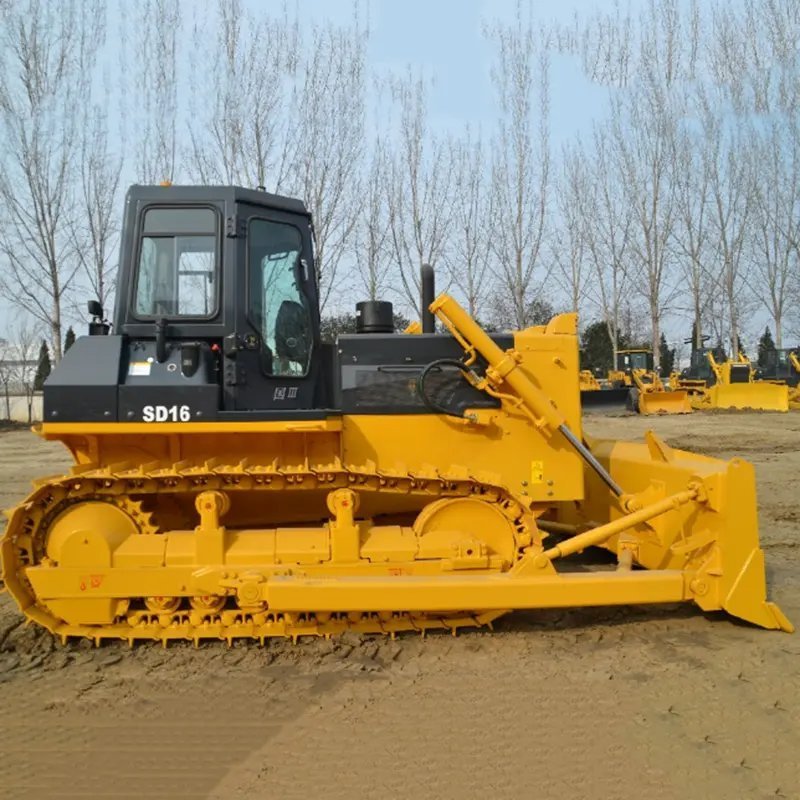 Shantui bulldozer backhoe 160HP Tracked Dozer SD16