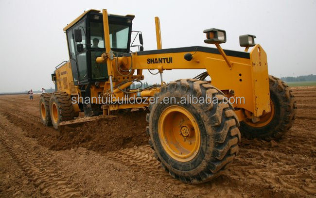 Shantui SG14 Road building machinery mini motor graders compact shantui grader 140hp for sale