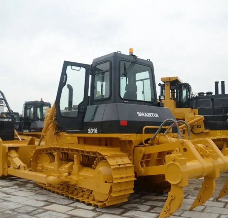 Shantui bulldozer backhoe 160HP Tracked Dozer SD16