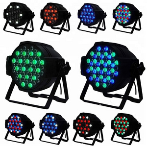 Baisun Brand stage lighting 54pcs 1w RGBW par 64 led par can light