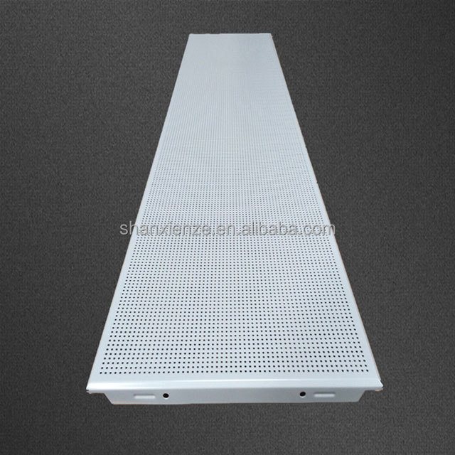 Ceiling Tiles False Suspended Aluminum Perforated Metal New Material Interior Decorative Plafond Modern Customized Hospital