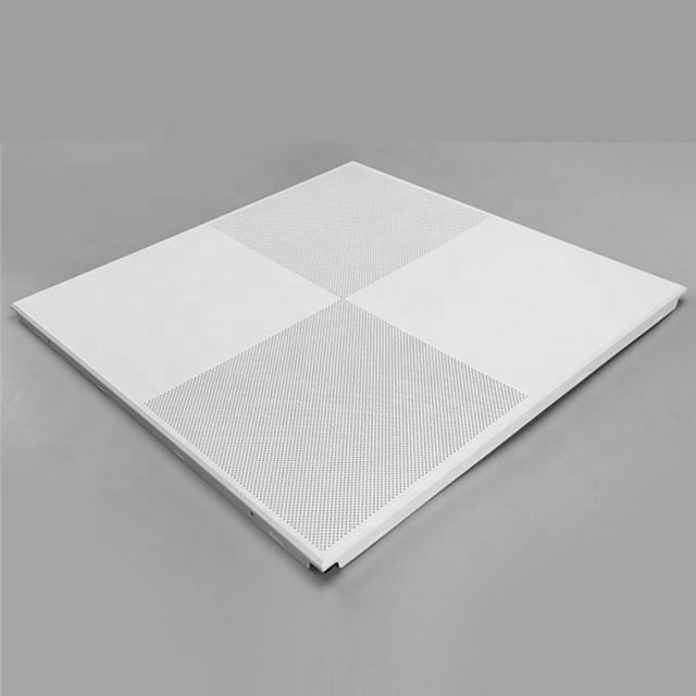 Ceiling Tiles False Suspended Aluminum Perforated Metal New Material Interior Decorative Plafond Modern Customized Hospital