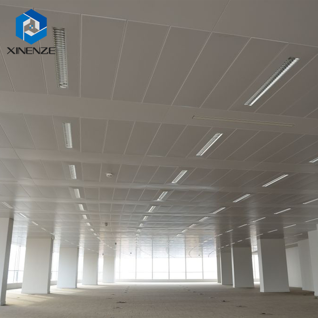 Sound Absorbing Suspended  Acoustic Metal Ceiling 60x60 Acoustic Perforated Aluminum Ceiling Tiles