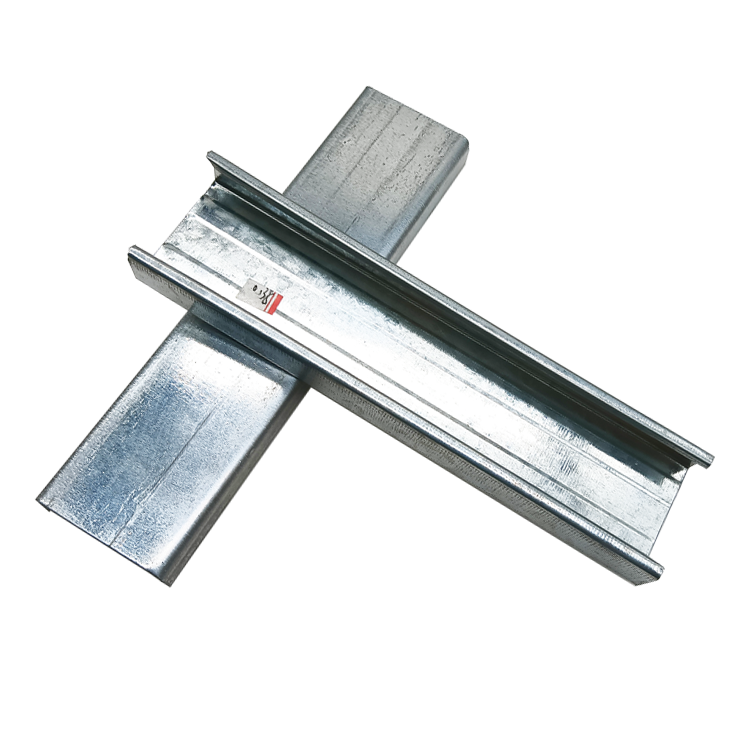 Gypsum ceiling accessories c omega grid components / C U L drywall double metal main frame carrying furring channel