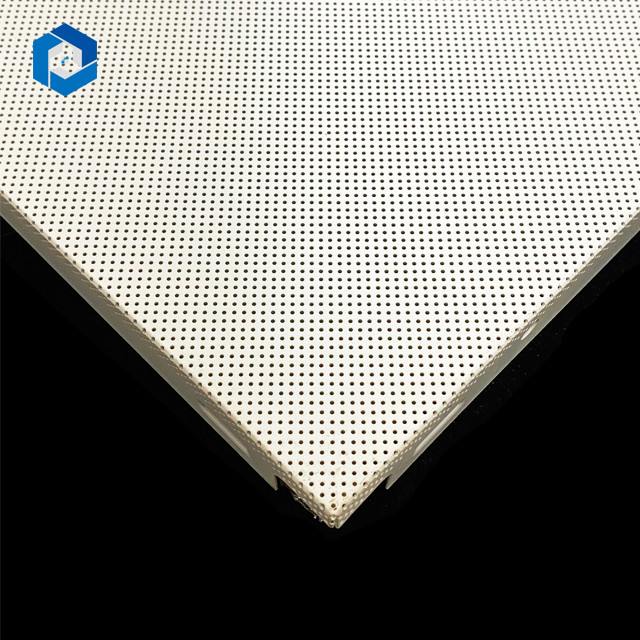 China fire rated flat aluminum metal clip In ceiling tile 60x60 false ceiling plate 60x60 clip in