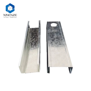 GI galvanized Paint ceiling joist color iron angle Keel Industrial T V L U C type Building Decoration lightgage steel joist