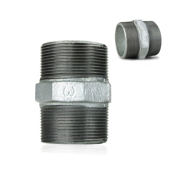 PIpe Connection Banded Gi Cast Iron Tee Nipple Plug Pipe Fitting Malleable Iron Pipe Fittings