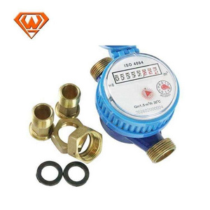 Brass Body  Rotary Vane Wheel Dry-Dial Wet Type Meter Cold Water Meter