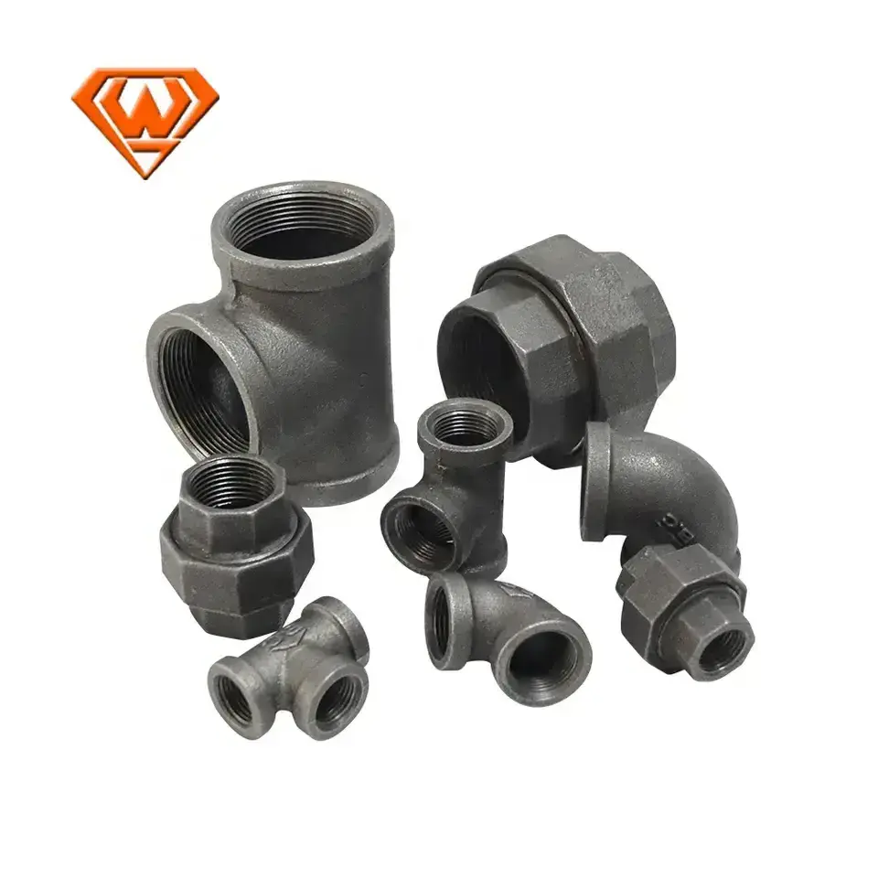 Malleable Iron Pipe Fittings Products Connectors For Fire Protection System