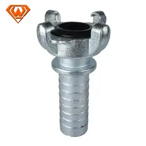 Auto-Locking Water Quick Coupling Fire Air Hose French Coupling Hose End With Collar