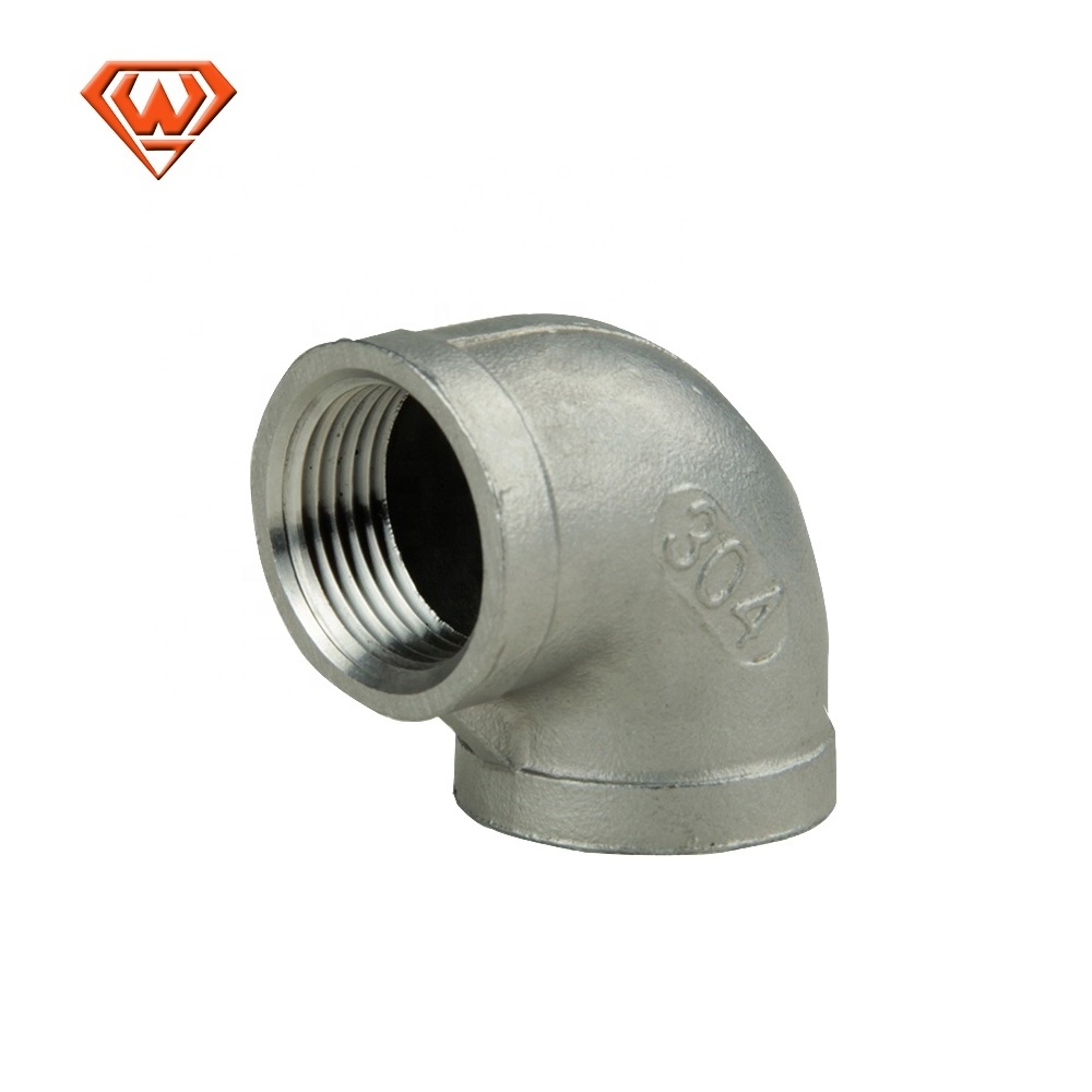 high quality aluminum stainless steel 304 elbow 90 degree