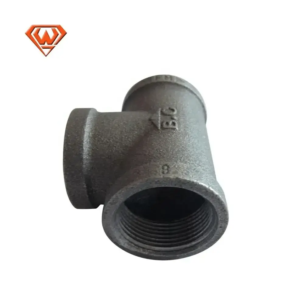 Y Types Branch Pipe Fitting Tools Name Lateral Tee Banded Technology Black Tee Malleable Iron Pipe Fitting in Pakistan