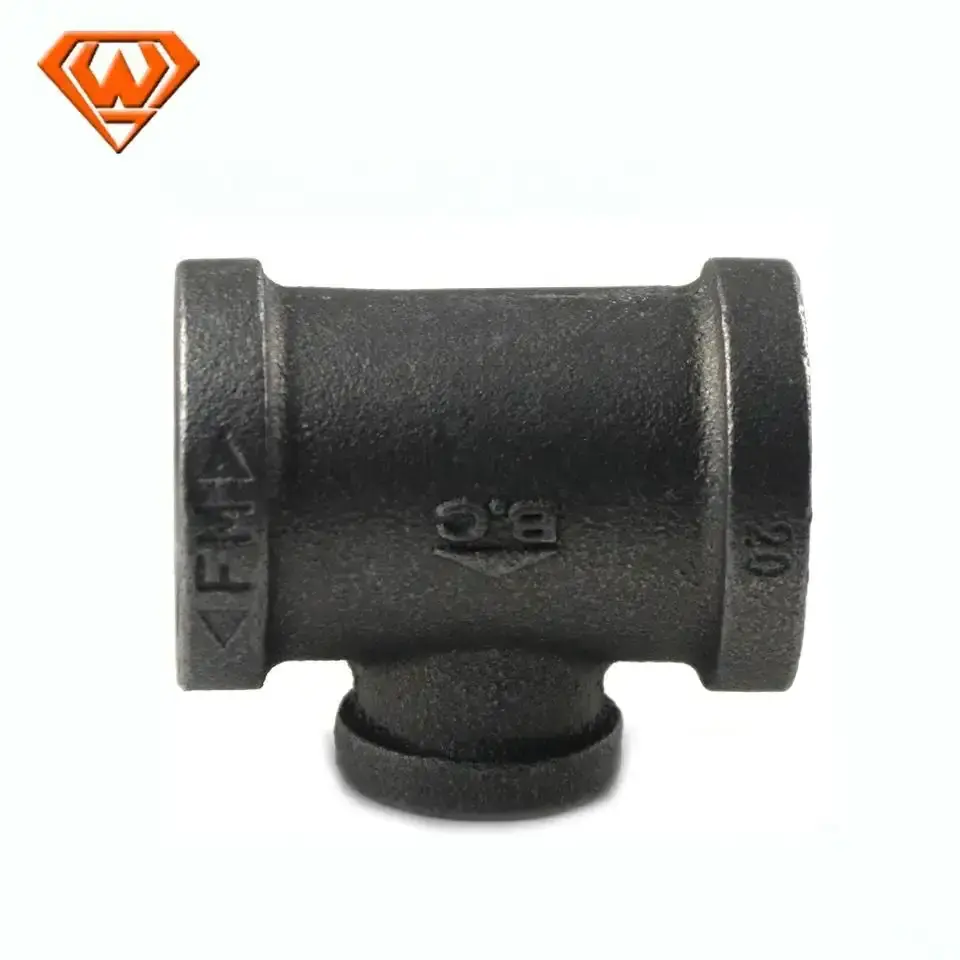 Y Types Branch Pipe Fitting Tools Name Lateral Tee Banded Technology Black Tee Malleable Iron Pipe Fitting in Pakistan