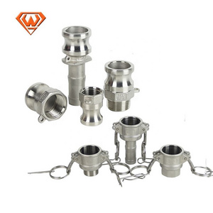 German Standard Staing Steel SS 316 3/4 Autolock Camlock Aluminum Couplings Type D Type C