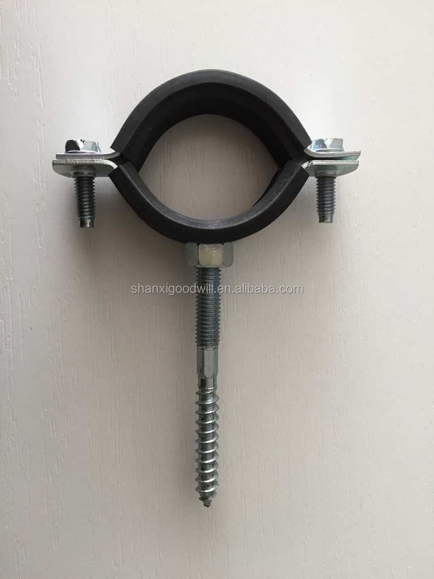 pipe clamp 26.9 with rubber