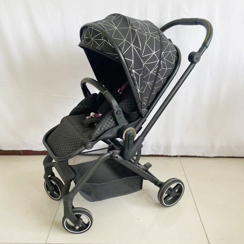 wholesale Customized Baby stroller Lightweight and portable Baby stroller can sit and lie down Newborn Pocket Folding Cart