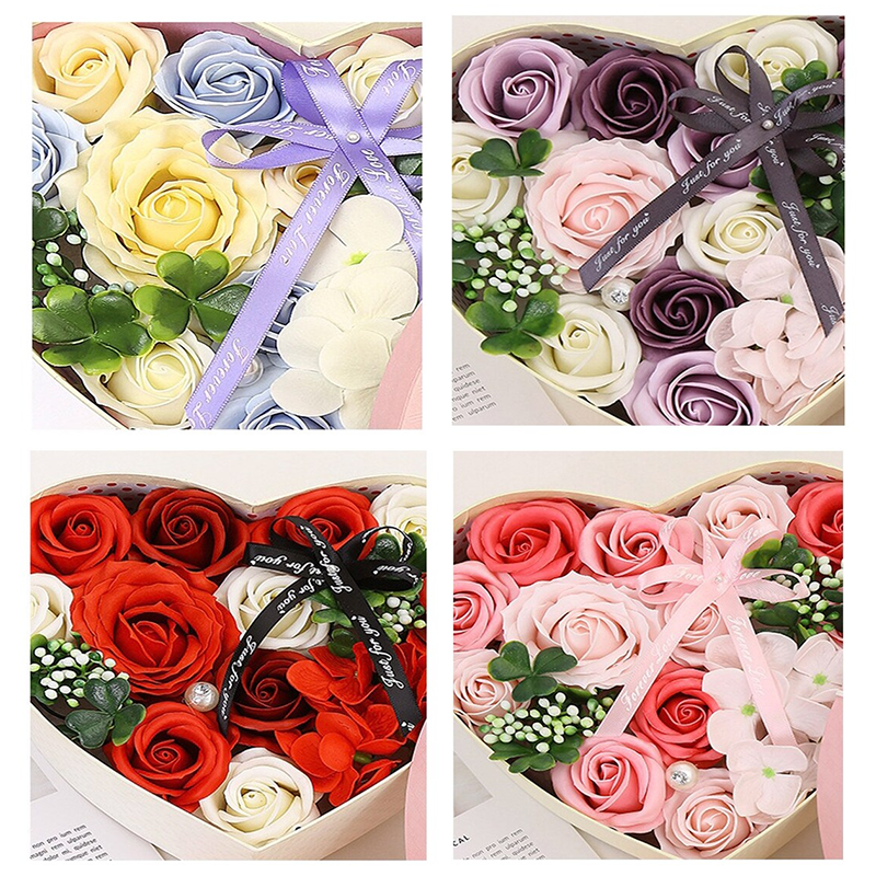 Wholesale heart shaped ring paper gift flower boxes packaging. heart shaped design luxury flower boxes packaging