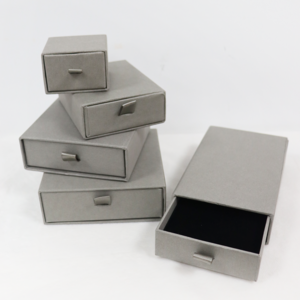 Custom logo cute drawer jewelry packaging box paper box for jewelry packing jewelry boxes with ribbon tabs