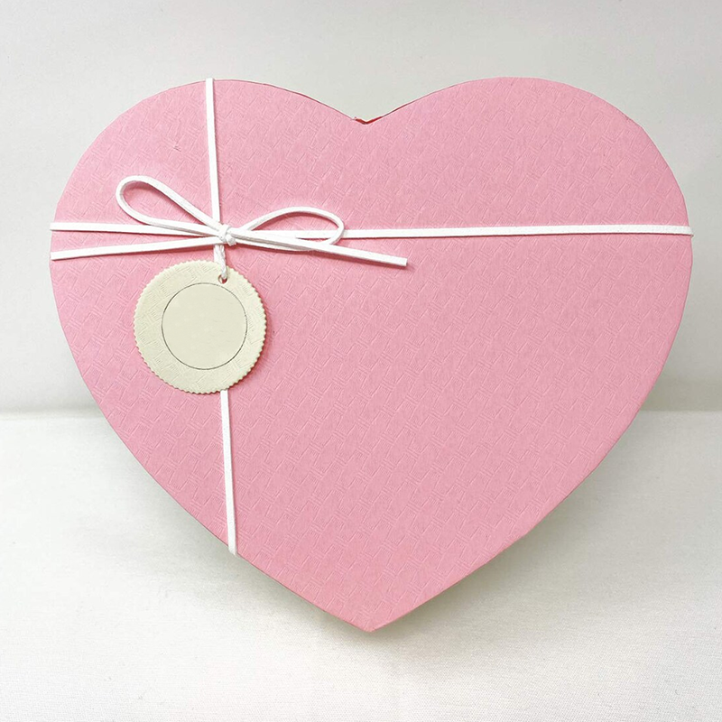 Wholesale heart shaped ring paper gift flower boxes packaging. heart shaped design luxury flower boxes packaging