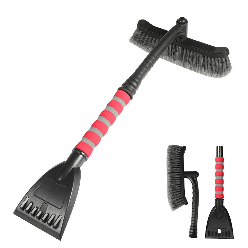 New Cheap car detachable Multi-Functional Shovel deicing sweep snow scrape frost auto snow brush with ice scraper