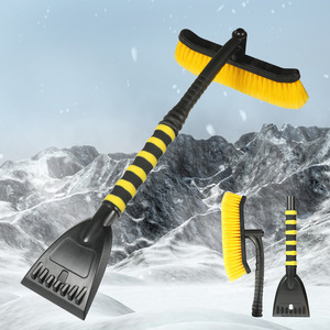 New Cheap car detachable Multi-Functional Shovel deicing sweep snow scrape frost auto snow brush with ice scraper