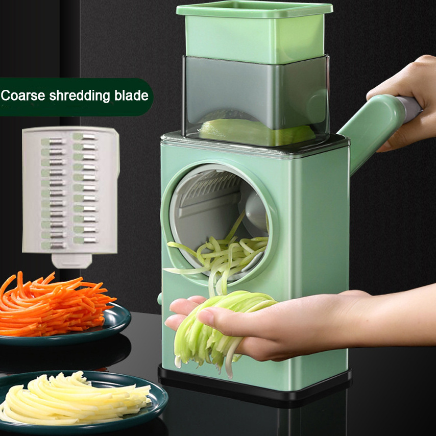 5 in 1 Adjustable Vegetable Chopper Thickness Adjust Kitchen Chopping Artifact Safe Slicer Dicer for Vegetables Chopper