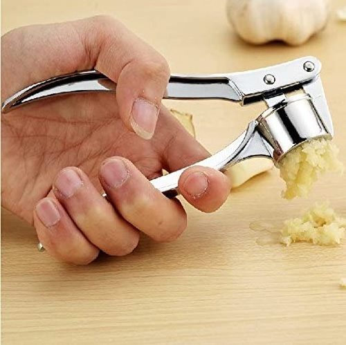 Kitchen Manual Garlic Press Mincer Ginger Garlic Crusher Peeler Squeezer Heavy Duty Garlic Presser Ginger Chopper