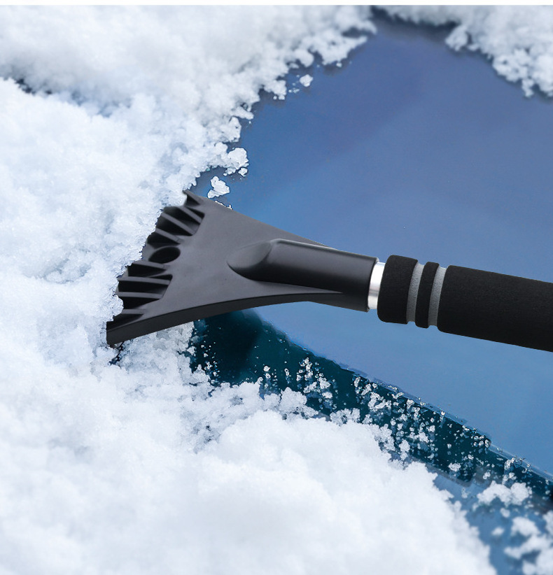 New Cheap car detachable Multi-Functional Shovel deicing sweep snow scrape frost auto snow brush with ice scraper