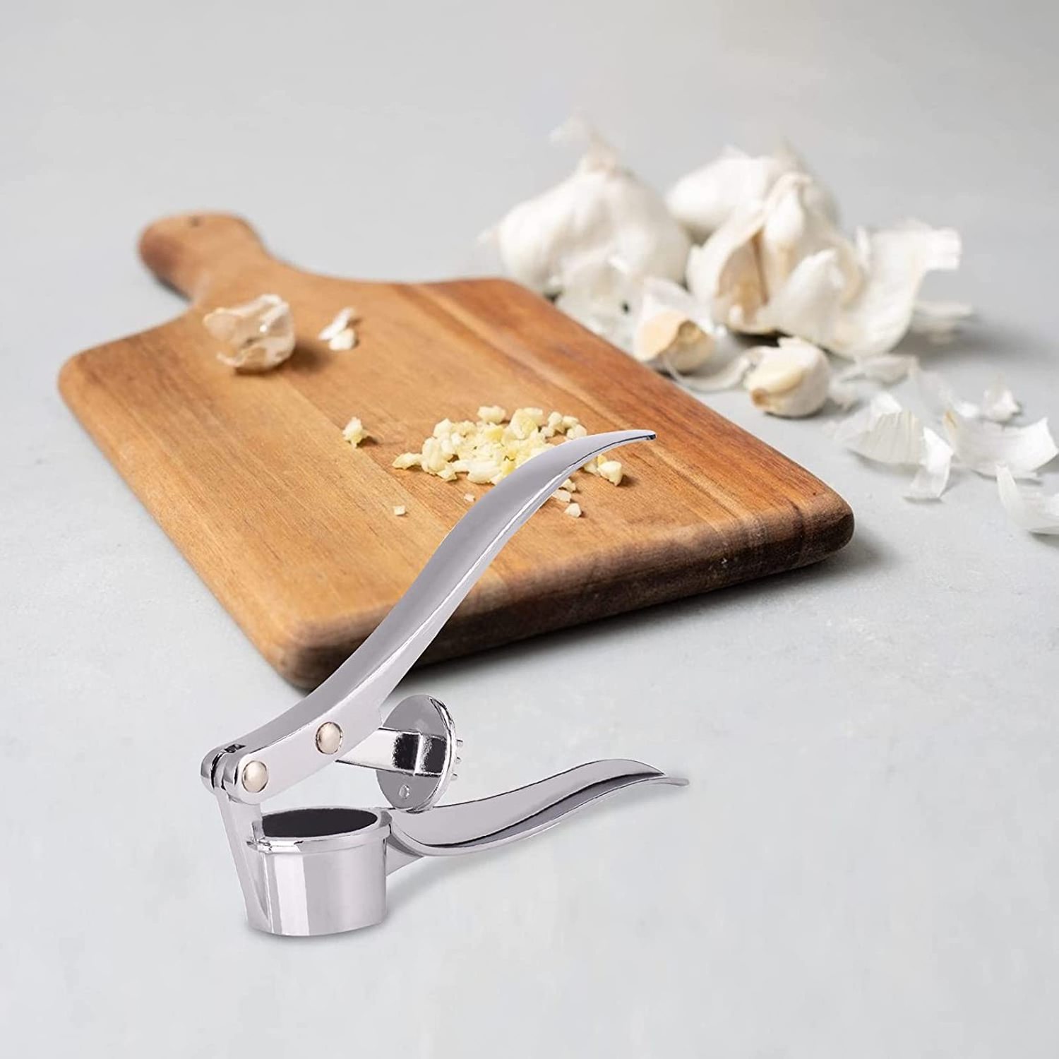 Kitchen Manual Garlic Press Mincer Ginger Garlic Crusher Peeler Squeezer Heavy Duty Garlic Presser Ginger Chopper